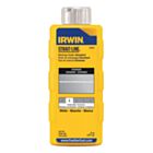 64904 IRWIN WHITE Marking Chalk Standard #1 Strait Line Chalk Reel Refill Bottles 8 oz. 