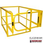 ROOF HATCH GUARD, ROOF HATCHGUARD, SRC HATCHGUARD, SAFETY RAIL COMPANY ROOF LADDER STAIRWAY HATCH GUARD, Roof Hatch Guard, Ladder Hatch Guards, and Stairway HatchGuards from the Safety Rail Company. POWDERCOAT YELLOW HATCH GUARD. GALVANIZED ROOF HATCH GUA