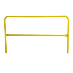 TIE DOWN 70758 10 FOOT SAFETY RAILS, OSHA HAND RAIL, YELLOW 10' GUARDRAIL FALL PROTECTION, 10 FOOT SAFETY RAIL SECTIONS TIE-DOWN-ENGINEERING #70758