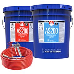 AS200 Elastomeric Spray 5 Gallon Pails, Red and Blue AS205