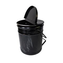 Insulated Carrying Bucket for Hot Melt Rubberized Asphalt, and HotMop Roofing and Waterproofing Material Transport. 