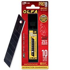 OLFA 18mm HD Black Snap-Blades (10 PACK) LBB-10B