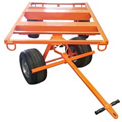 LES Flat Material Cart - Leading Edge Safety 4-Wheel Roof Cart at Panther East