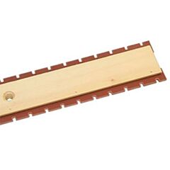 18" & 24" Wood-Back Floor Squeegees (Non-Sparking)