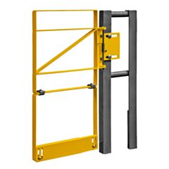 ZT Series Safety Gate Full Coverage Job Site Security Job Site Work Space Fall Protection Secure Self-Closing safety Gates